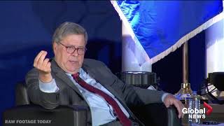 US AG Barr compares coronavirus lockdown to slavery, says BLM a political agenda