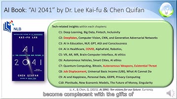 [4K] Book: "AI 2041”, by Dr. Kai-Fu Lee & Stanley Chan