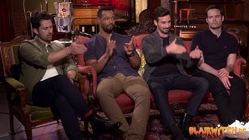Andy Bean, Isaiah Mustafa, James Ransone & Bill Hader on IT CHAPTER TWO