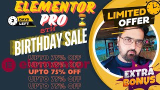 Elementor Pro Review ✅ Elementor Pro Birthday Sale ✅ [Elementor Pro Coupon - 75% OFF]👇