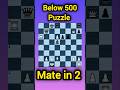 White to Move &amp; Checkmate in 2 – Can You Solve It? #tactics
