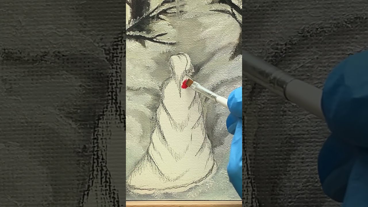 Art in Progress… A Winter Landscape Painting 