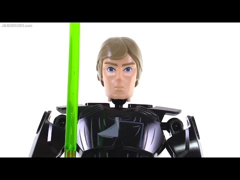 LEGO Star Wars Luke Skywalker buildable figure review! 75110