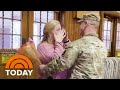 Teacher Reunites With Soldier Son During Lost And Found Day