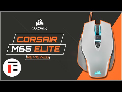 Corsair M65 Elite Review 2020! The best white gaming mouse?