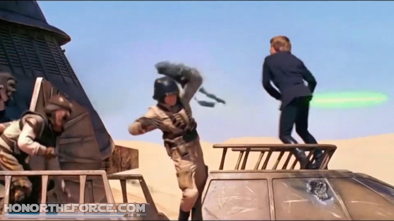 Boba Fett's Fall Star Wars: Return of the Jedi - YouTube