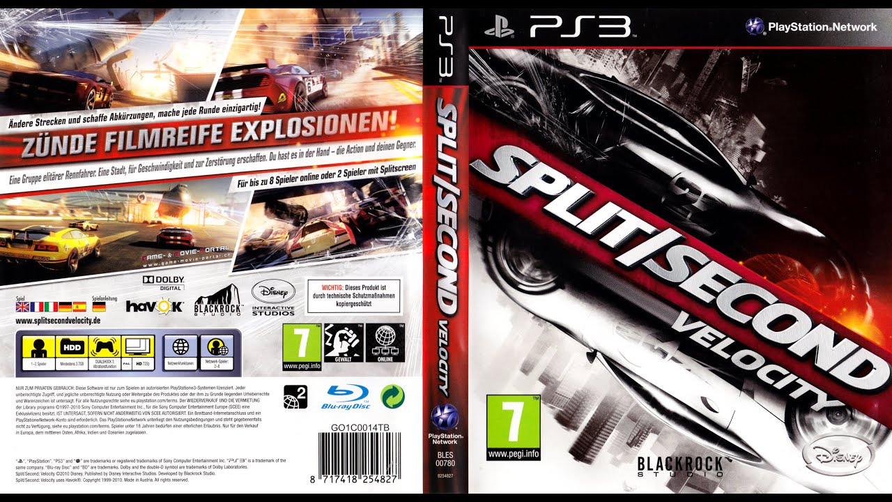 SPLIT SECOND PS3 Upscaled splitsecond YouTube split-second-ps3-upscaled-splitsecond-youtube