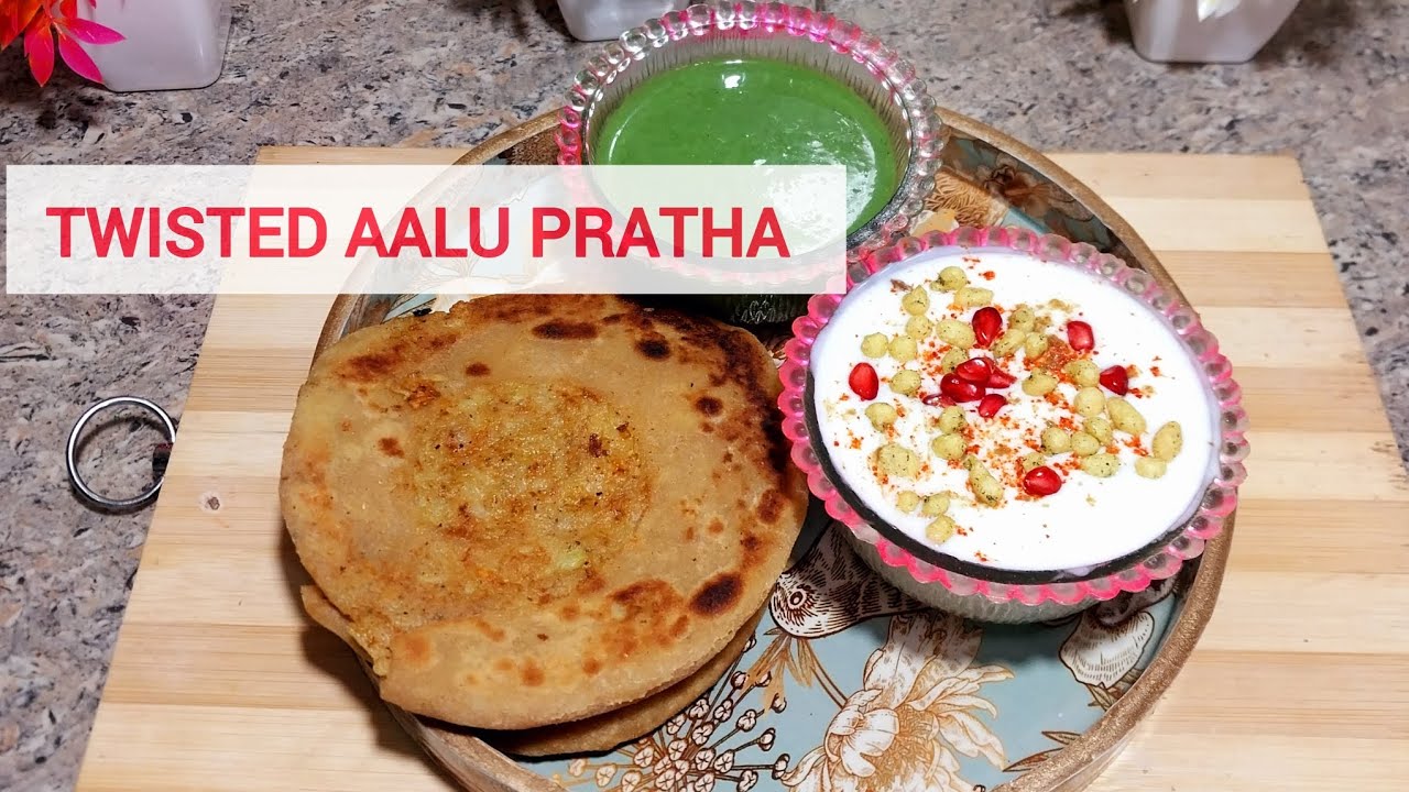 क्या आपने कभी ऐसा 'लच्छेदार' आलू पराठा खाया है? │TWISTED ALOO PARATHA │#alooparatha #desifood 