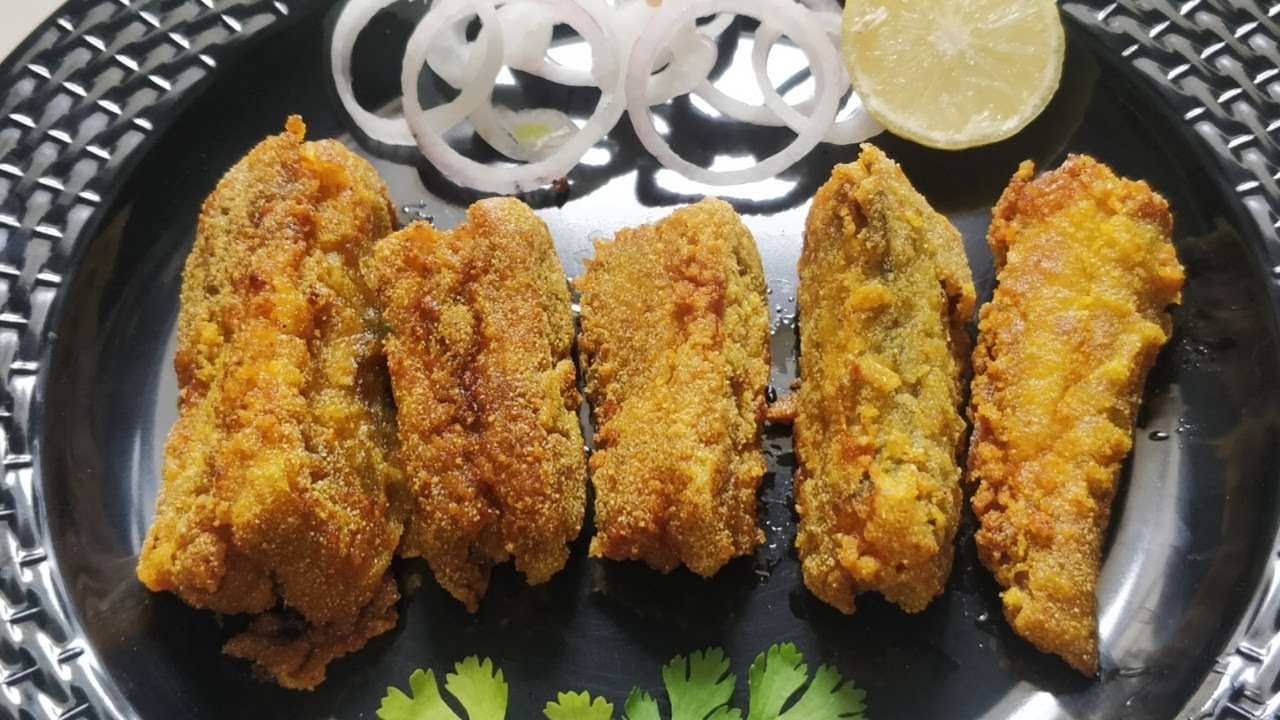 कुरकुरीत ओले बोंबील फ्राय Crispy Ole Bombil fry Recipe in marathi