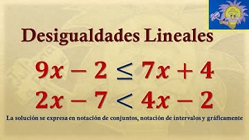 💥 Cómo resolver una DESIGUALDAD LINEAL facilmente | Juliana la Profe