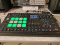 NEW Elektron Analog Rytm Mk2 Black unboxing and factory patterns | NO TALKING