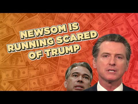Newsom is Scared of Trump and Asking YOU to Pay