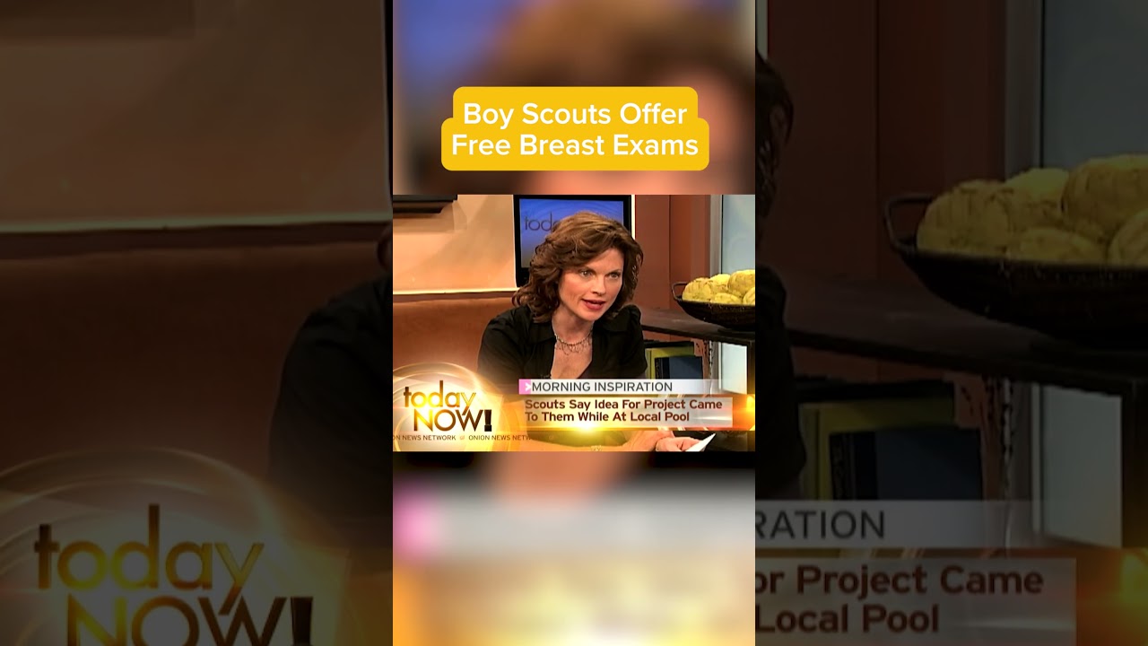 12-Year-Old Boy Scouts Offer To Give Breast Exams