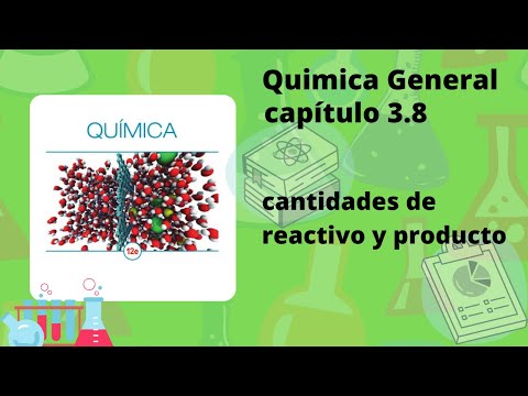 cantidades de reactivo y producto | capitulo  3.8