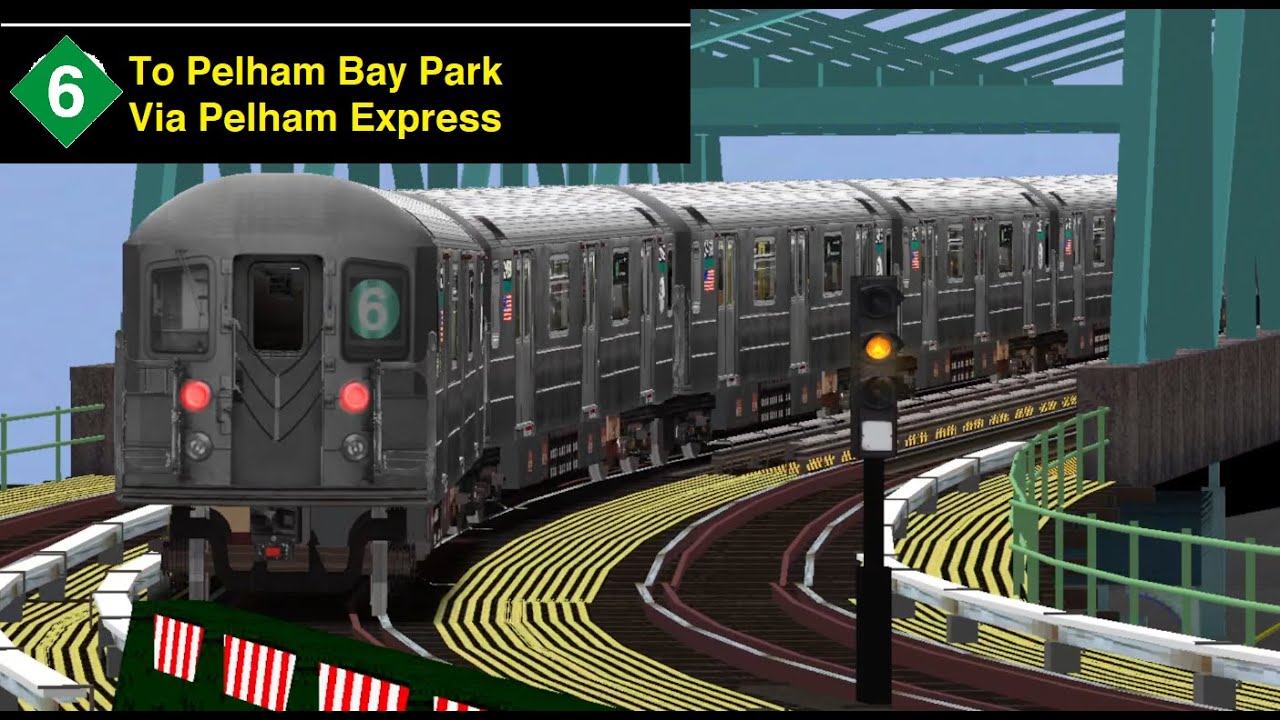OpenBVE (6) Brooklyn Bridge-City Hall To Pelham Bay Park Via Pelham ...