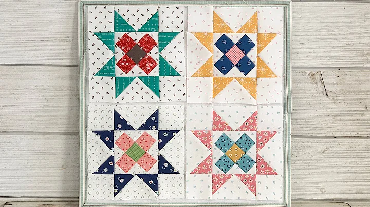 Sew Your Stash Series #18 - 6" Granny Star Block &...