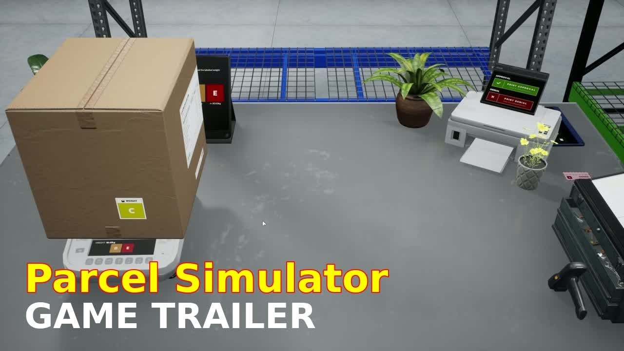 Parcel Simulator – Official Trailer | Warehouse Automation Simulation 2025