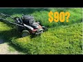 Mowing VERY TALL Grass (EXTREMELY SATISFYING) w/ Toro Timemaster