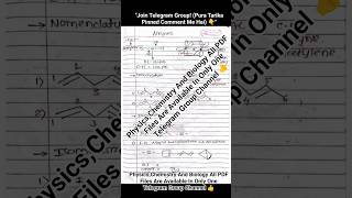 Hydrocarbon Alkynes Handwritten Class Notes Class 11th #chemistry #neetchemistry #chemistrynotes