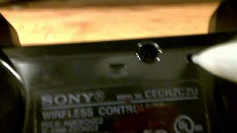 HOW TO RESET YOUR PLAYSTAION3 CONTROLLER