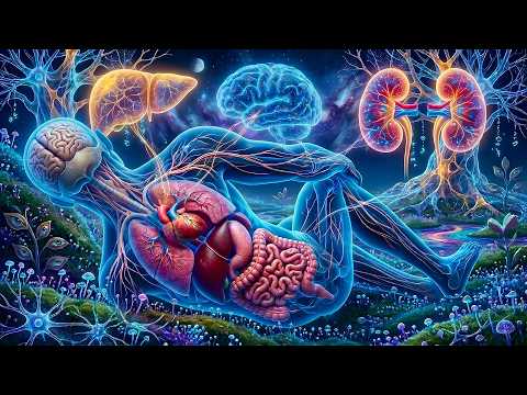 432Hz + 528Hz + 741Hz| Alpha Waves Heal The Whole Body and Spirit, Brain Massage While You Sleep #1