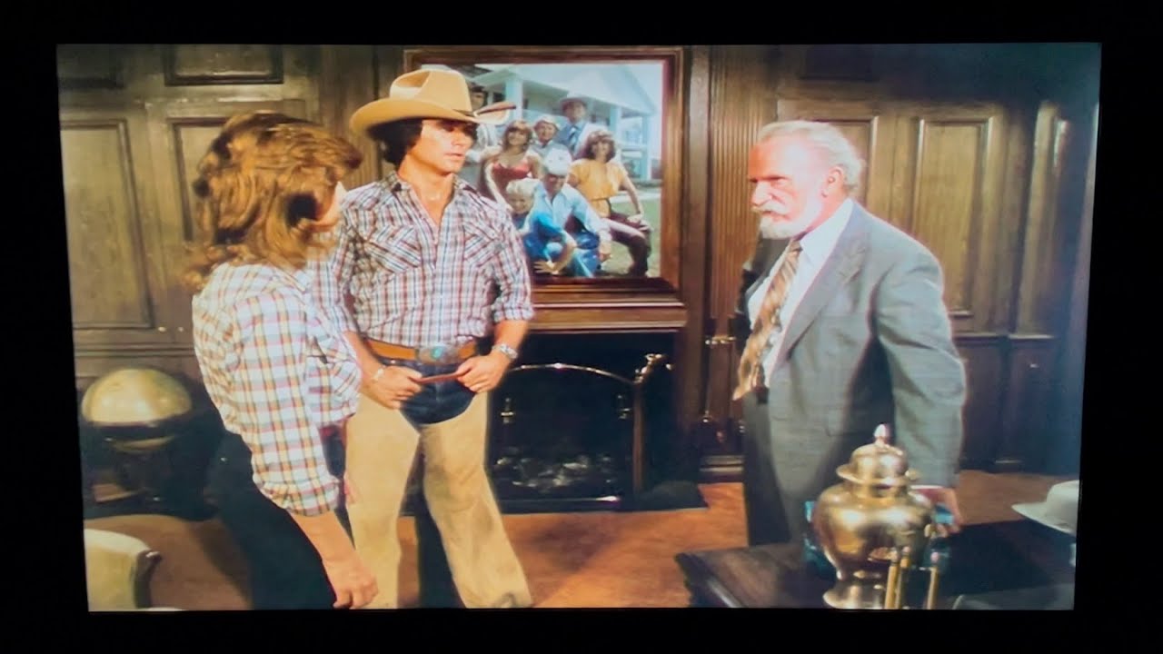 Dallas: Sue Ellen likes Dusty/Digger wants to see the baby.