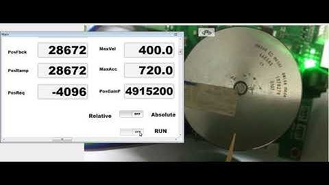 Brushless Motor Servo Control - Position Mode