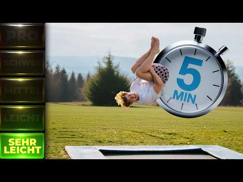 Sideflip in 5 MINUTEN lernen 🔥 | Trampolin Tutorial für Anfänger