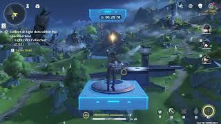 Collecting light dots Challenge | Wuthering Waves | exploration #wutheringwavesgameplay #gaming screenshot 1