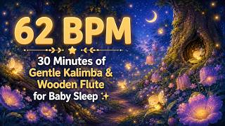 Lumi Firefly’s Enchanted Forest Lullaby ✨ | Kalimba & Wooden Flute Baby Sleep Music at 62 BPM screenshot 4