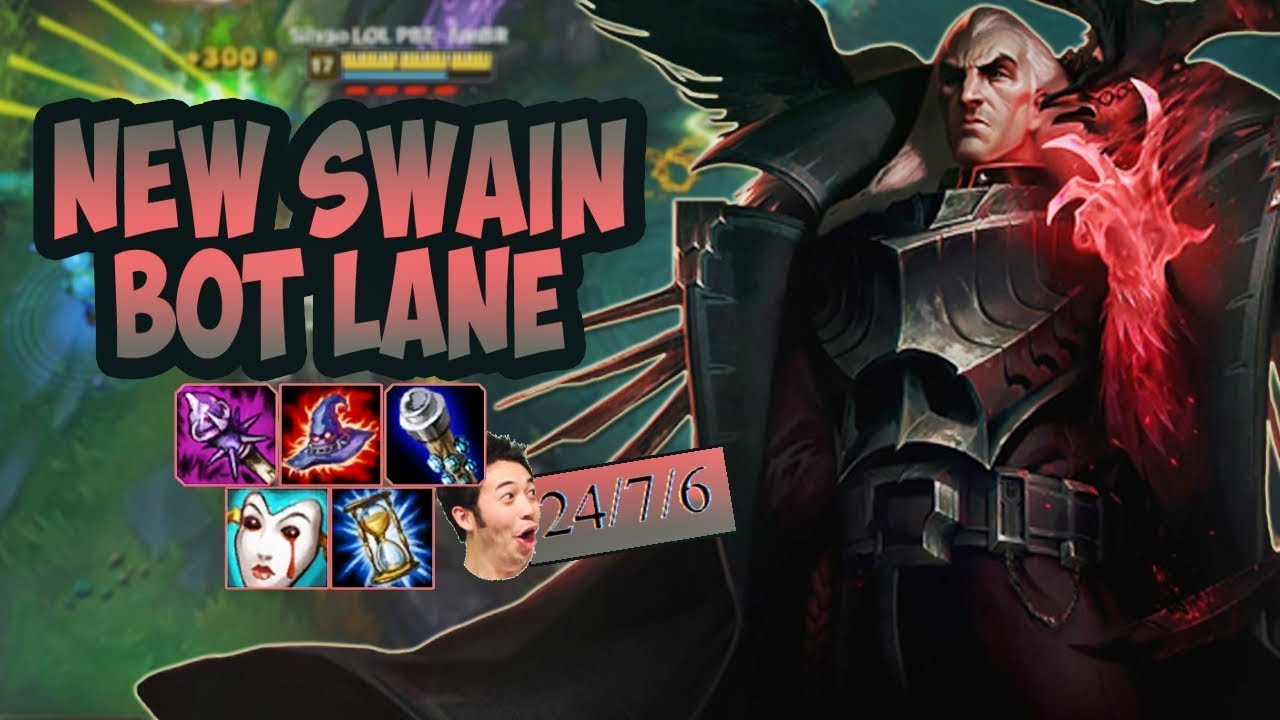 silvio santos REWORK SWAIN GAMEPLAY - JOGAMOS 3X5 - EXTREMAMENTE QUEBRADO! 71K DE DANO!