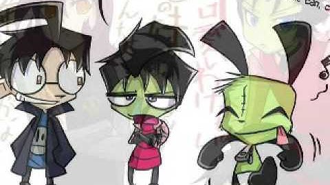 Invader Zim MV Whispers In The Dark by Skillet