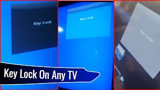 How to fix key lock on any TV | All LCD, Smart LED TV and Android Key Lock Problem Fixed