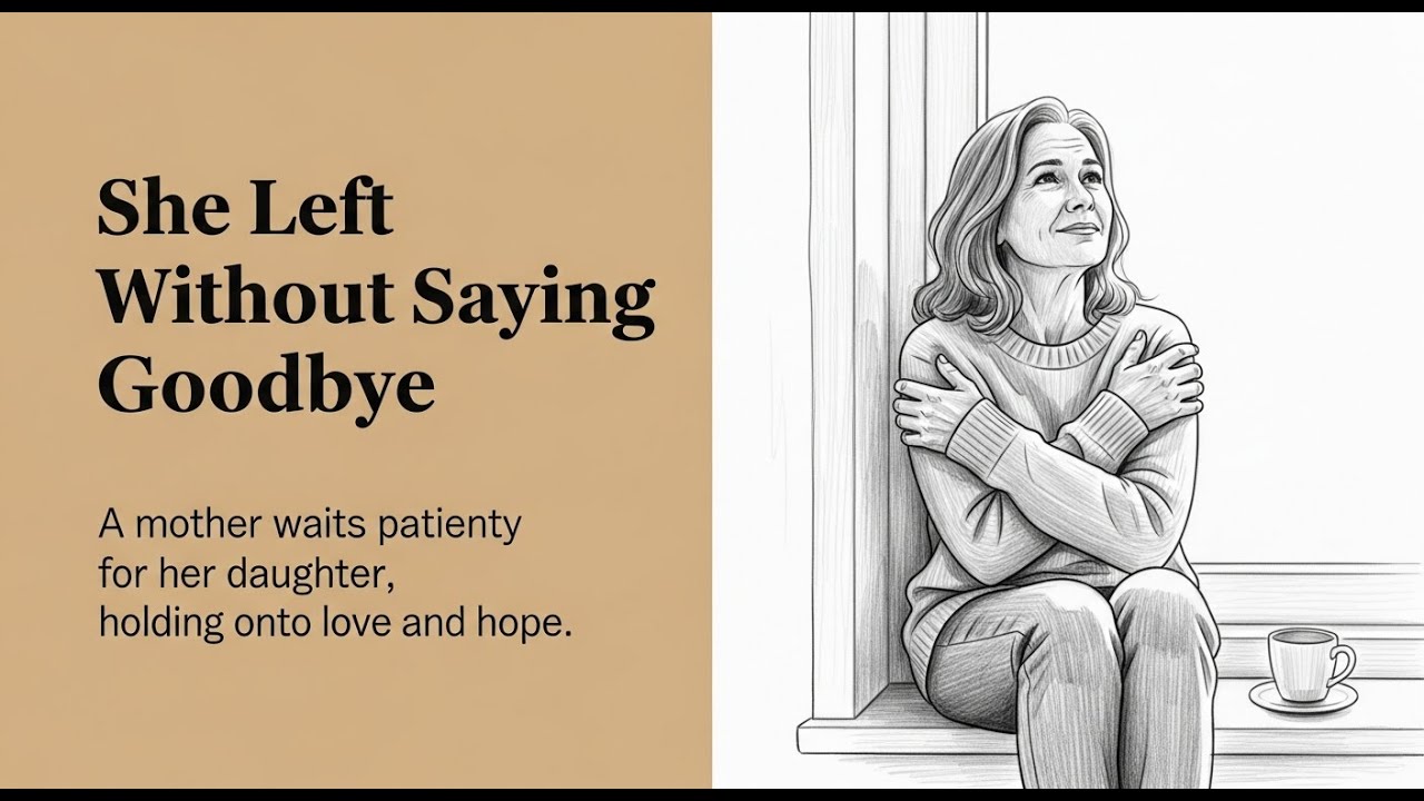 Learn English with Stories  She Left Without Saying Goodbye|A2 English Listening & Speaking Practice