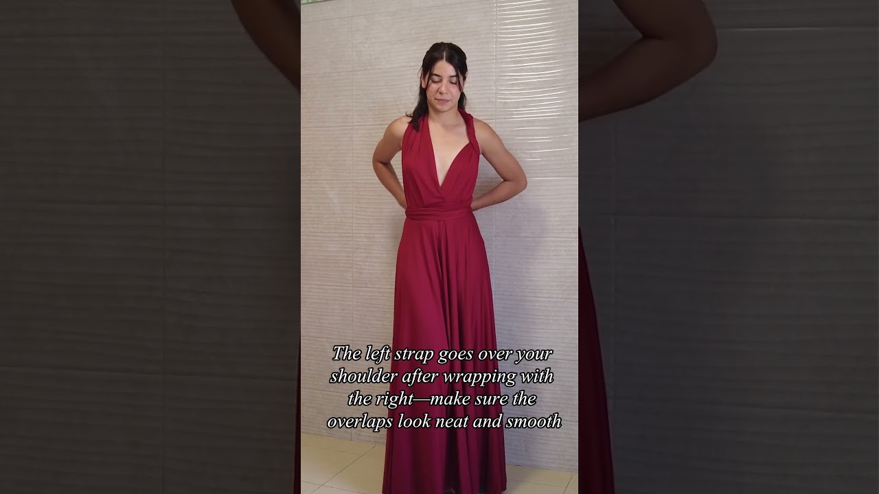 Как стильно носить платье-трансформер | Одно платье, бесконечное множество образов 