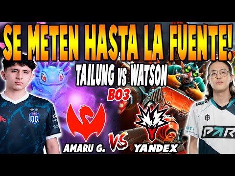 AMARU GAMING vs TEAM YANDEX [BO3] - TAILUNG vs WATSON - DREAMLEAGUE SEASON 27 DOTA 2
