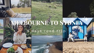 Aus vlog part one: Melbourne to Sydney road trip 🦘🚙 | 4d3n | Twelve Apostles, Pebbly Beach, Kiama