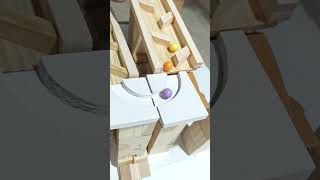 Wooden track ball Ep254 #educationaltoys #trackball #woodentoy