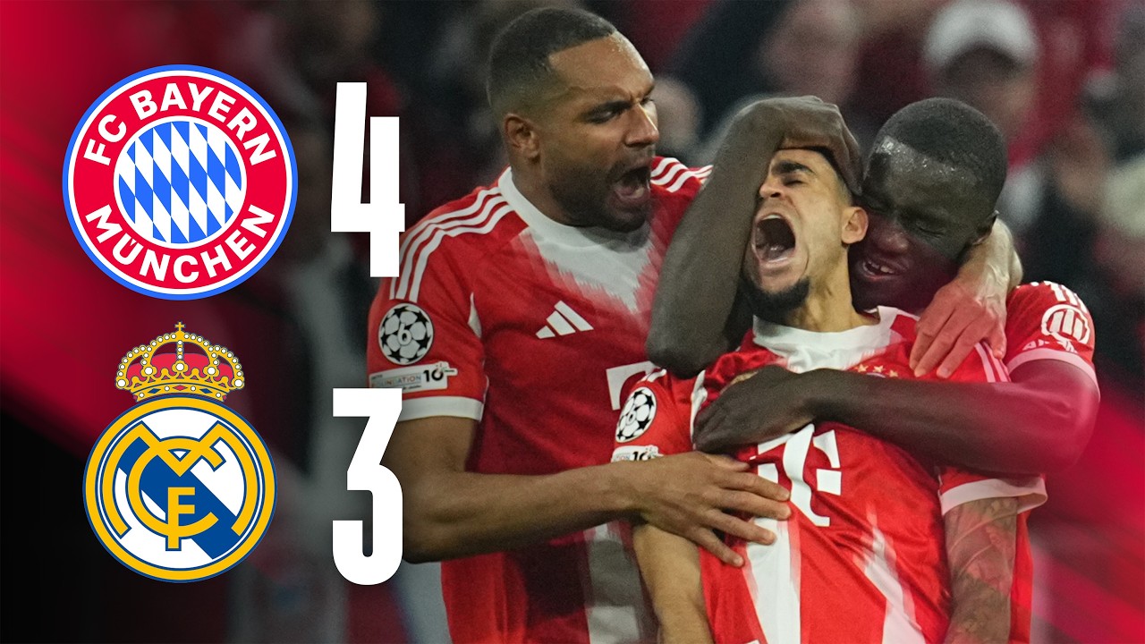 THIS GAME WAS ABSOLUTELY WILD | FC Bayern - Real Madrid | Champions League-Highlights