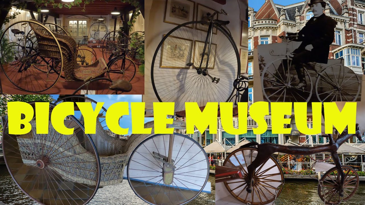 Bicycle Museum, Nijmegen- The Netherlands, The only bicycle museum in Bicycle country.🚴🚲🚵[4K 60fps]