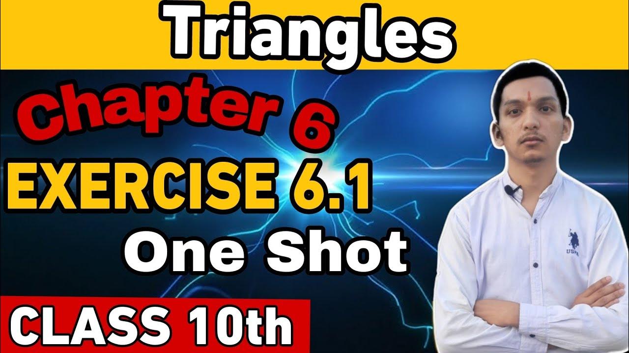 Class 10 ex 6 1 q 1 2 3 triangles new ncert cbse celestial