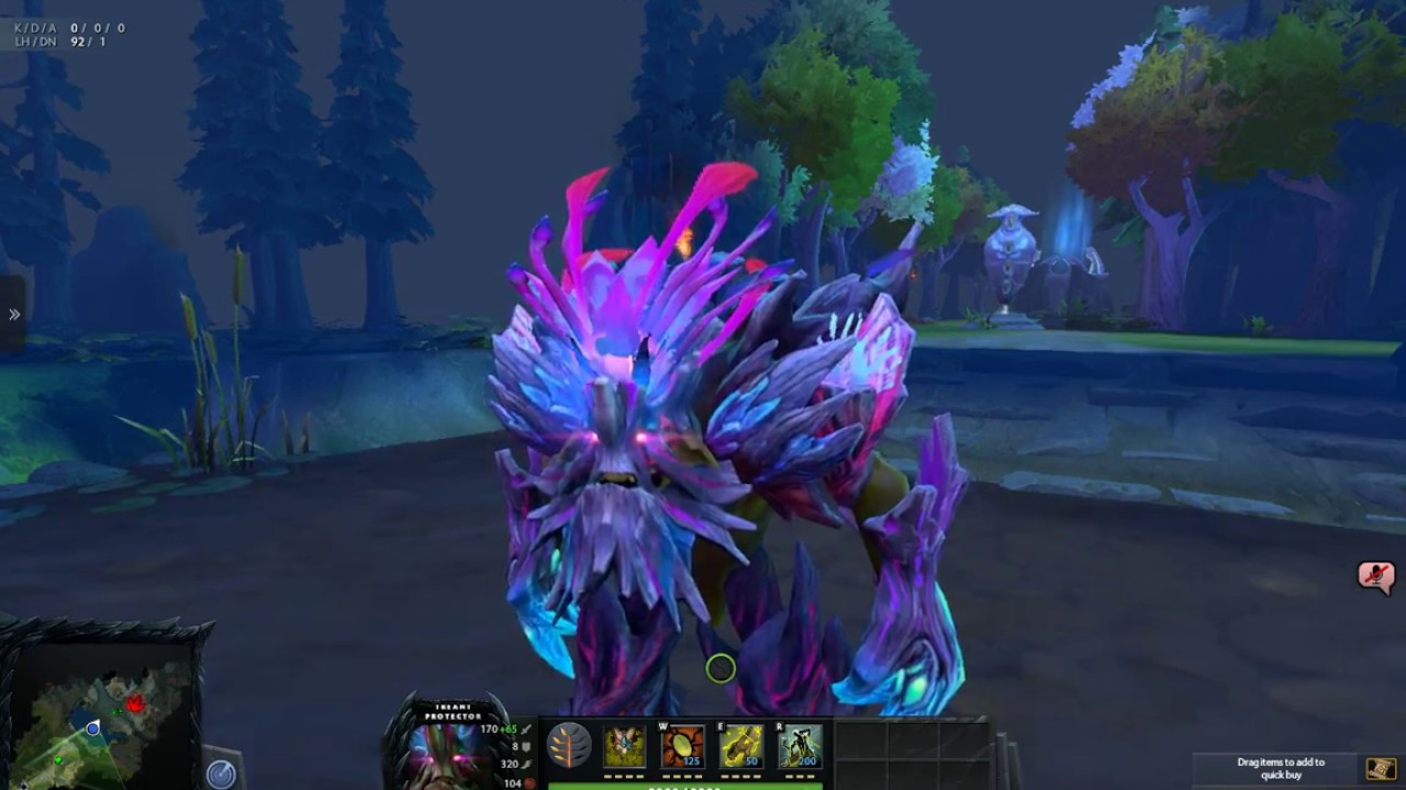 Bark of the Ageless Witness - Treant Protector (Style 2) - PURPLE TREE MAN