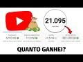 QUANTO GANHA POR MÊS UM CANAL PEQUENO COM 20 MIL INSCRITOS?