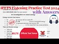 Ielts listening practice test 2024 with answers  may exam