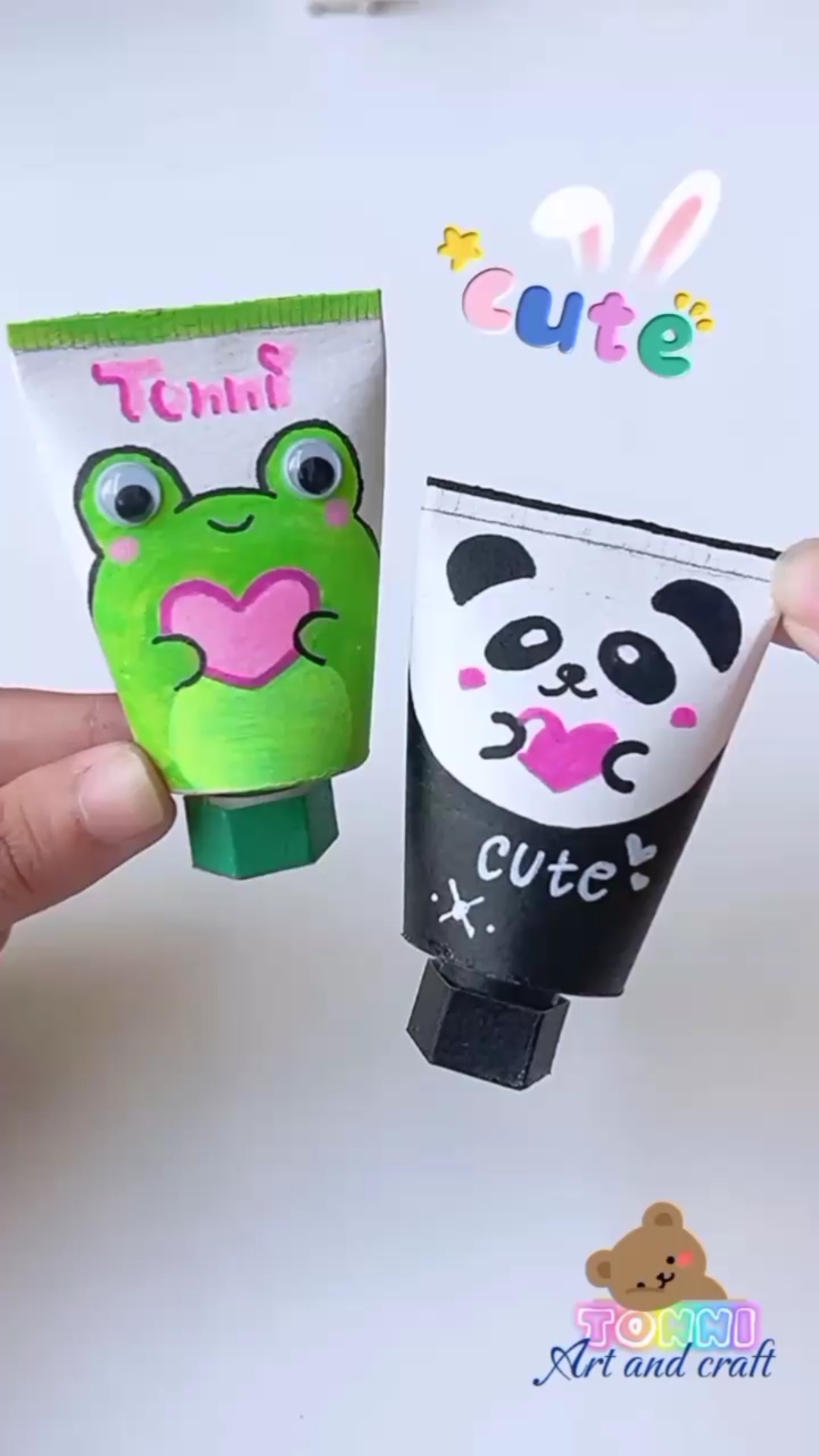 paper craft #shorts #tonniartandcraft #love #diy #craft #art #cute