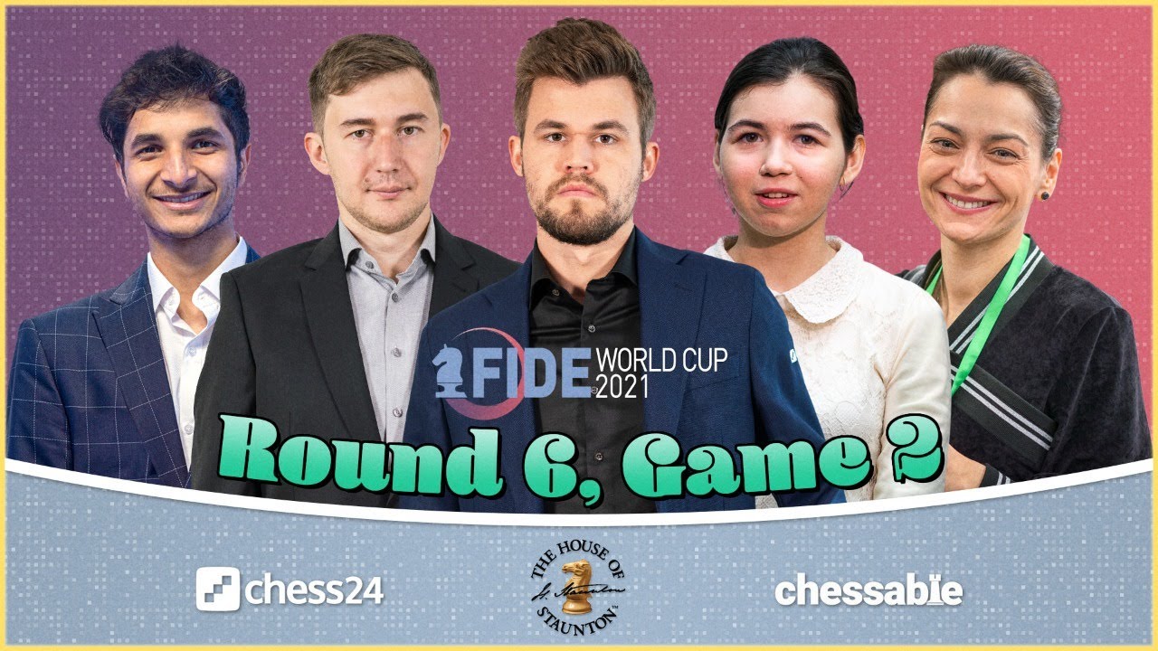 FIDE World Cup 6.2: It's Carlsen-Duda in the semis!