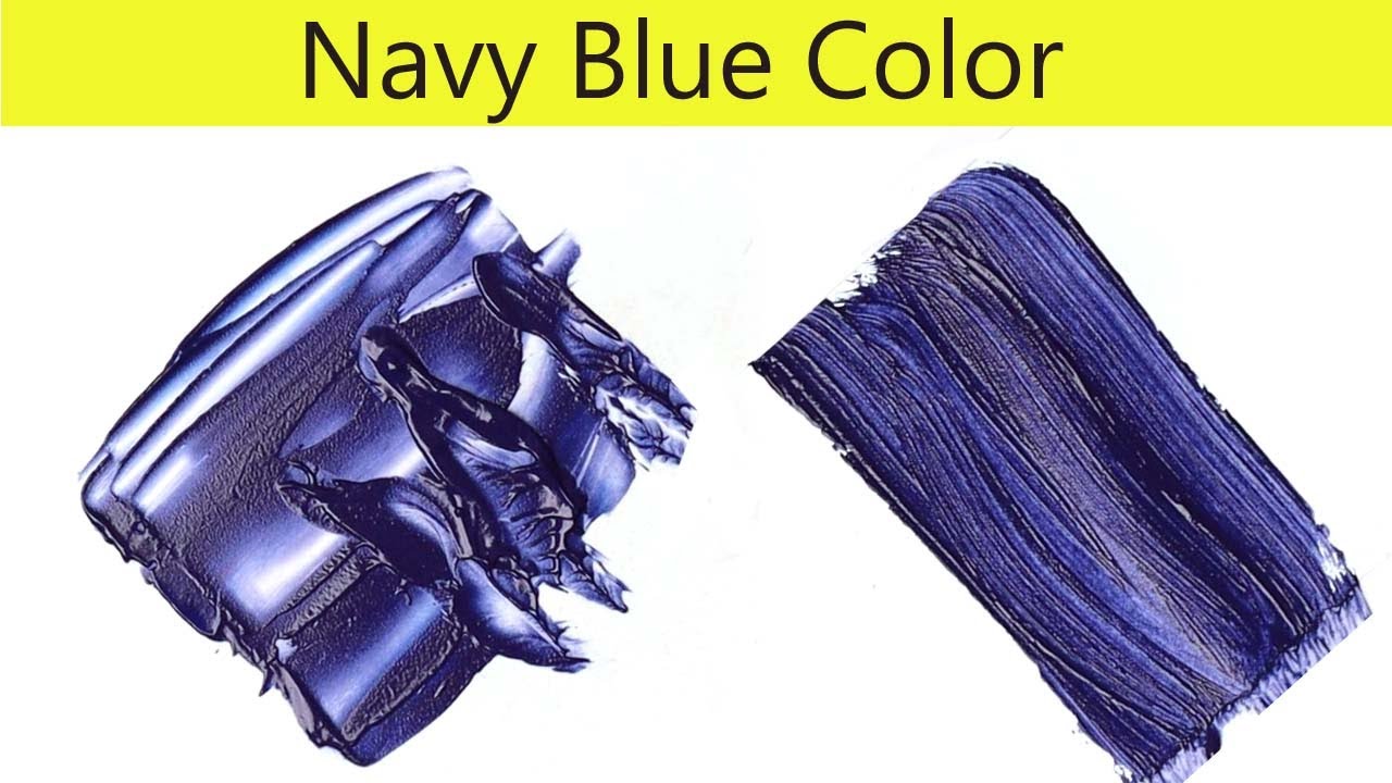 Navy Blue Color How To Make Navy Blue Color Color Mixing YouTube Maxresdefault