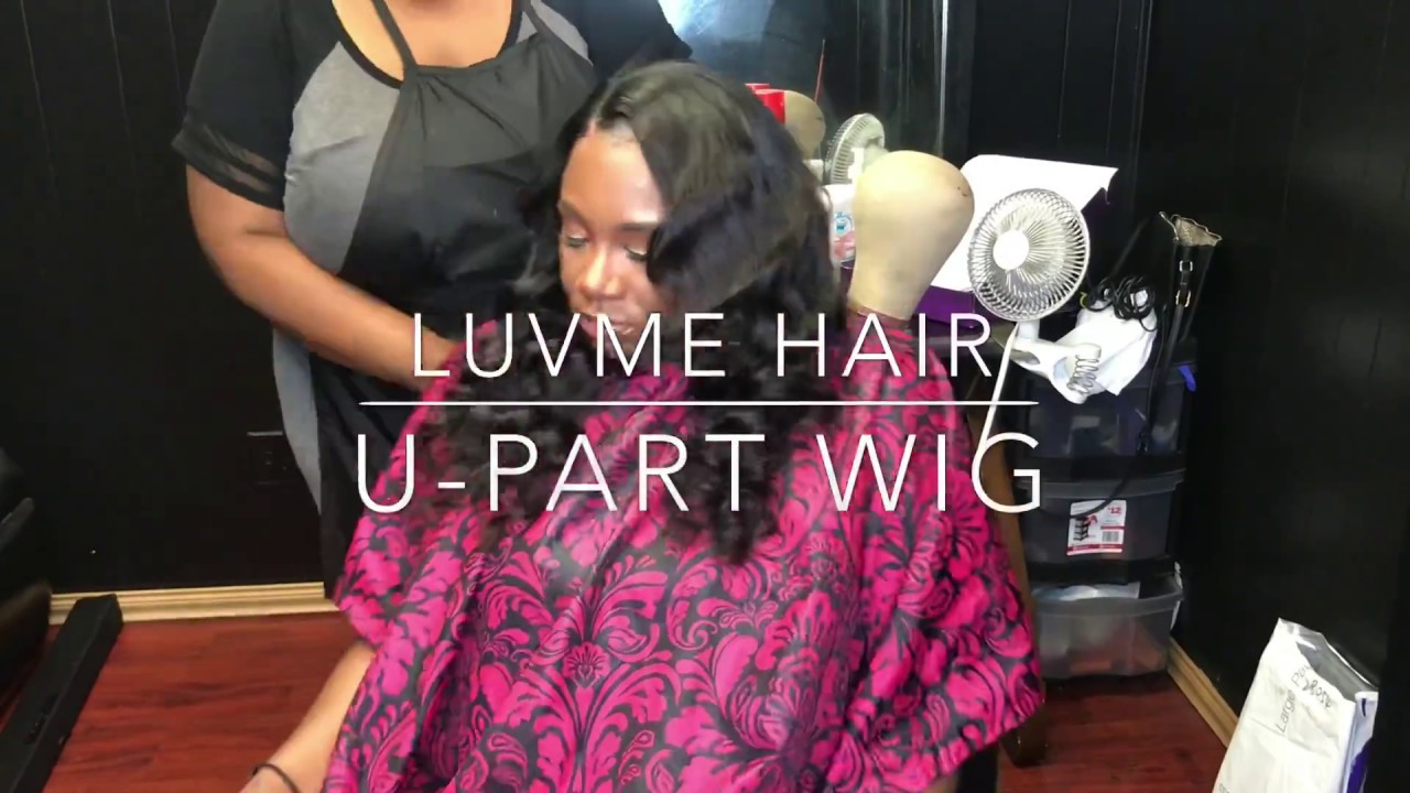 LUVME HAIR U-Part Wig Unboxing and Install