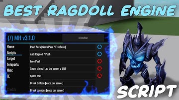 THE Best Ragdoll Engine Script | Push All [ETC...] | FLUXUS • HYDROGEN