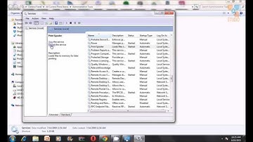 How To Restarting The Print Spooler in Windows 7